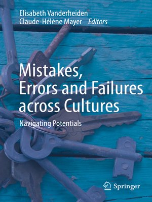 cover image of Mistakes, Errors and Failures across Cultures